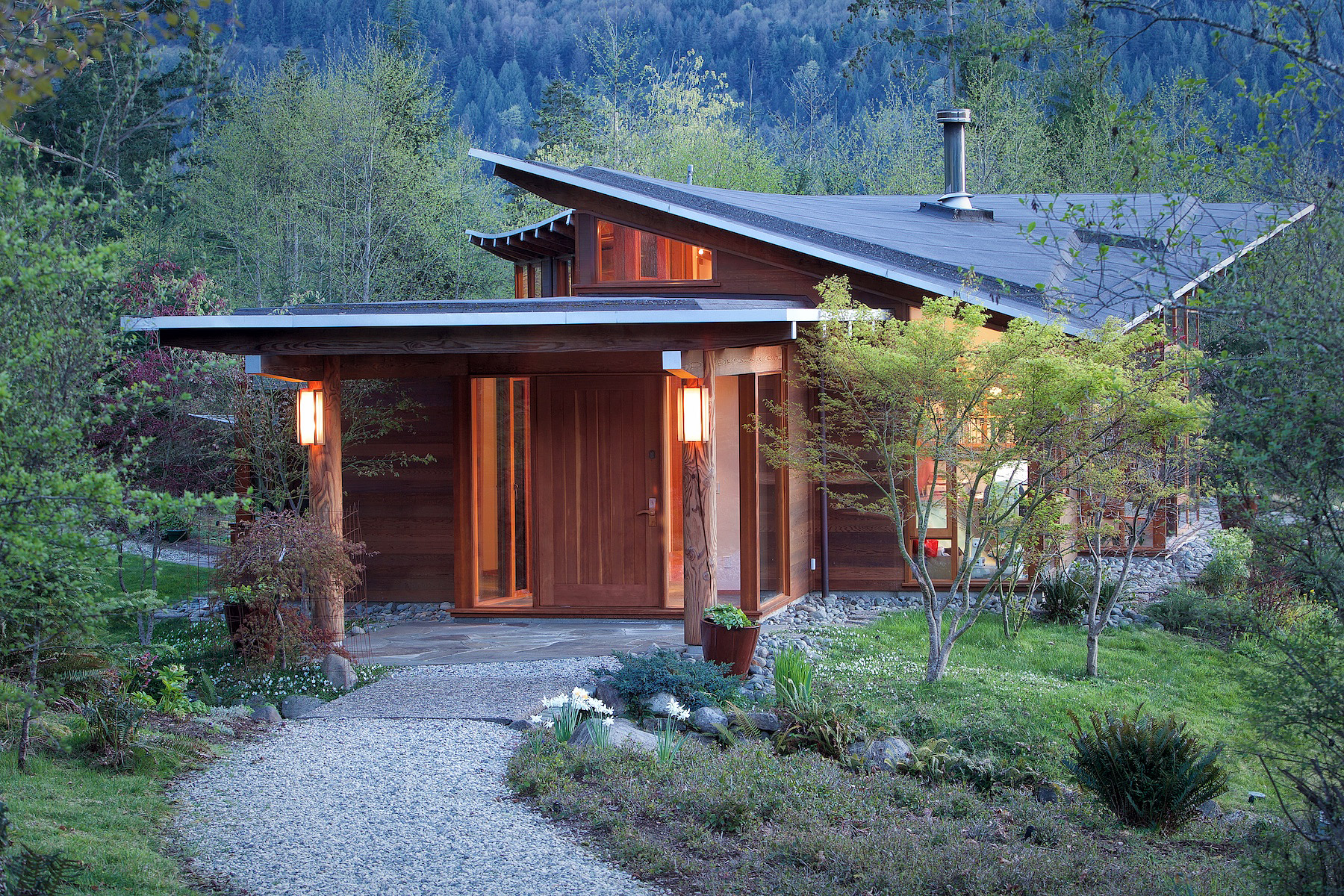 Exterior: Salt Spring home